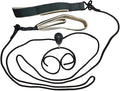 Generic Pilates Reformer Pull Ropes,with Wheel Double Loop Straps Exercise Straps for Studio Use