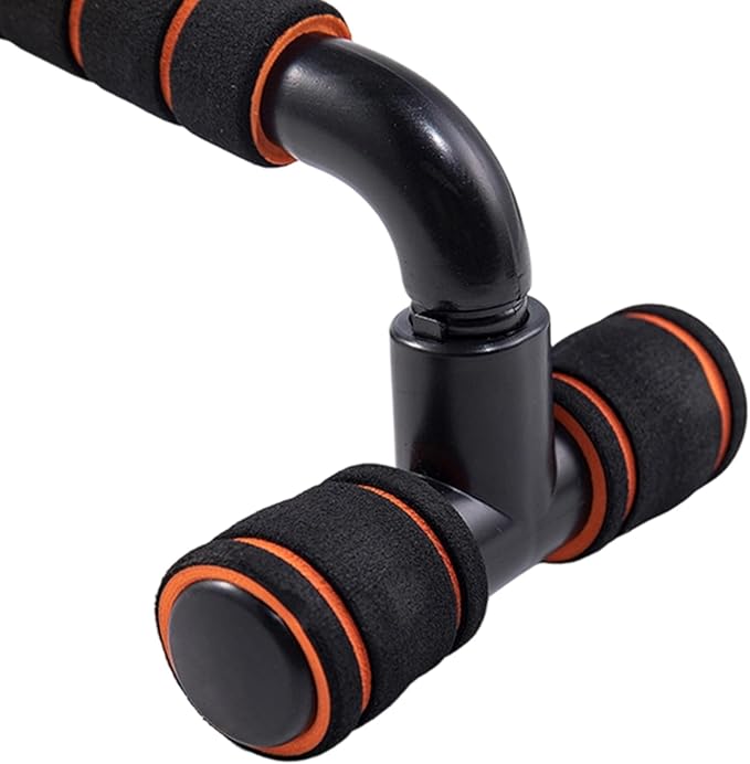 Professional Push Up Stands H Type Construction for Increased Ranges of Motion in Strength Training Exercises Regulable Push Up Platforms
