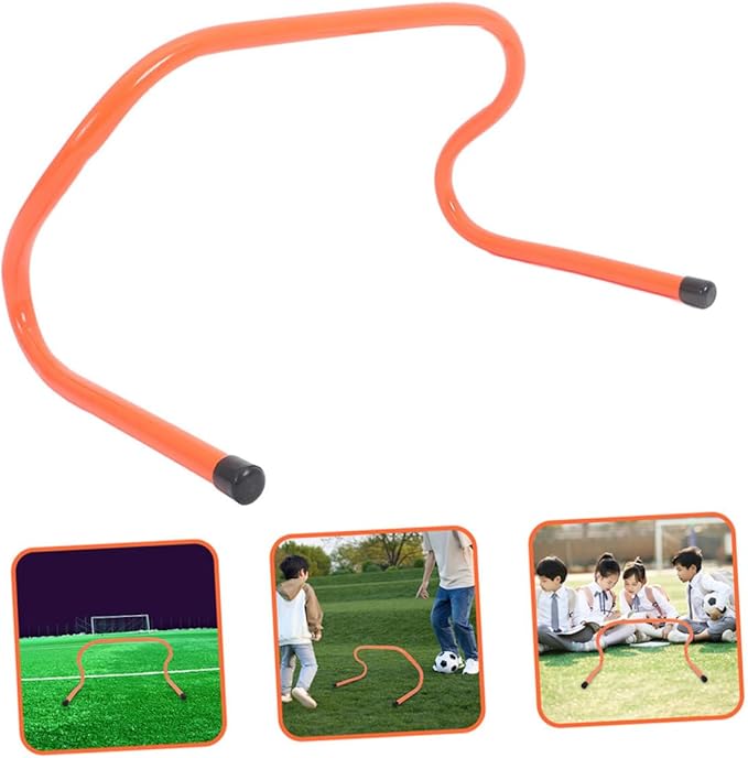 Zerodeko 3pcs Speed Training Hurdles 15cm Plastic Agility Hurdles Soccer Footwork Ladder for Youth Sports Practice