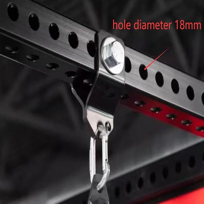 Squat Rack Attachments Resistance Band Accessories,Hook with Quick Connect Buckles Workouts Fitness DIY for Strength Training