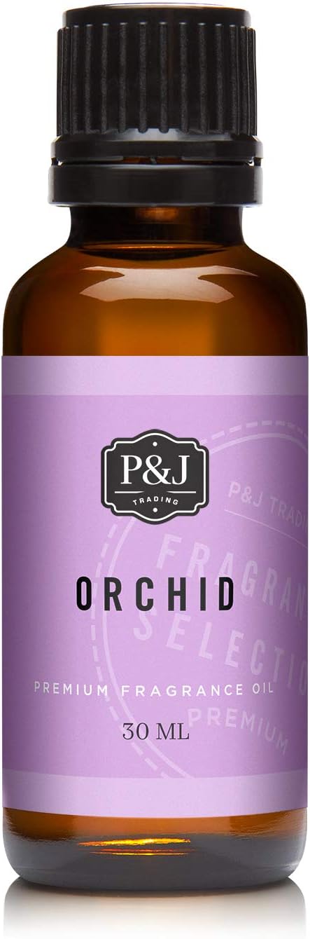 P&J Trading - Orchid Scented Oil 30ml - Fragrance Oil for Candle Making, Diffuser, Soap, Perfume, Bath & Body