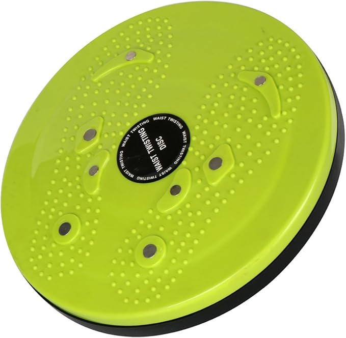 Body Sculpting Waist Twisting Disc with 8 Magnets - 9.8 Inch Ab Rotating Balance Board, Stable & Easy to Use for Beginners to Advanced Fitness Enthusiasts