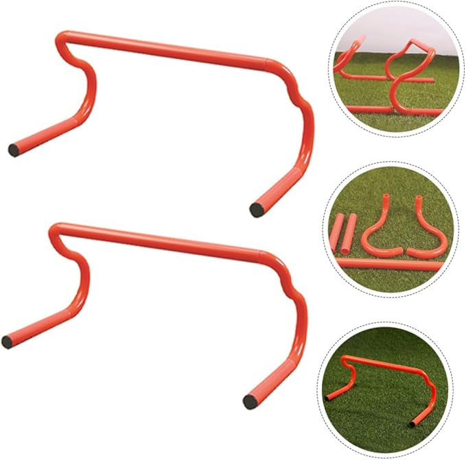 3pcs Detachable Hurdle Rack for Training Ladder Sport Equipment Field Hurdle for Drills