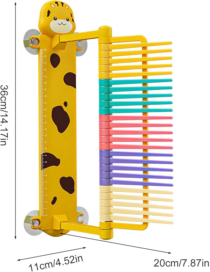 Vertical Jump Tool Kids – Adjustable Test Pole, Training Stick Equipment | Height Measuring Sport Aid, Educational High Jump Tester, Fun Skill Builder with Marker for Playground, School and Gift Uses