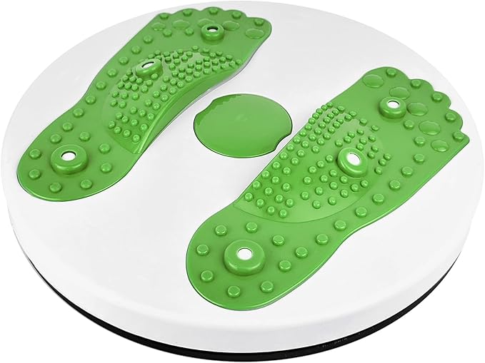 H H&J HUAJIAN Waist Whisper Disc Twister Board Body Twister Waist Twister Body Shaping Rotating Board for Women's Twisting Sports Equipment Aerobic Exercise Foot Massage