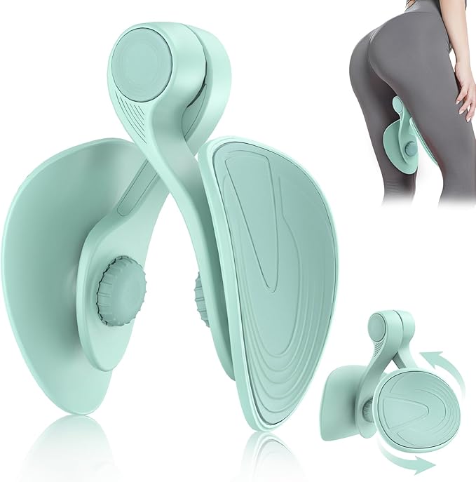 Kegel Exerciser, Pelvic Floor Muscle Exercise Devices for Women, Inner Thigh Exerciser Leg Workout Equipment Thigh Trainer for Male Hip Trimmer Inner Thigh Toner Workout