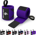 TECEUM Weightlifting 18" & 12" Wrist Wraps with Thumb Loop – Heavy Duty Wrist Workout Braces for Men and Women – Ideal for Powerlifting, Strength Training, Bodybuilding
