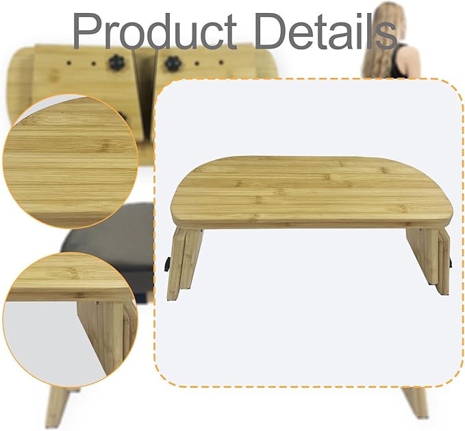 Meditation Bench Folding Wooden Kneeling Stool for Prayer Low Seat Adults