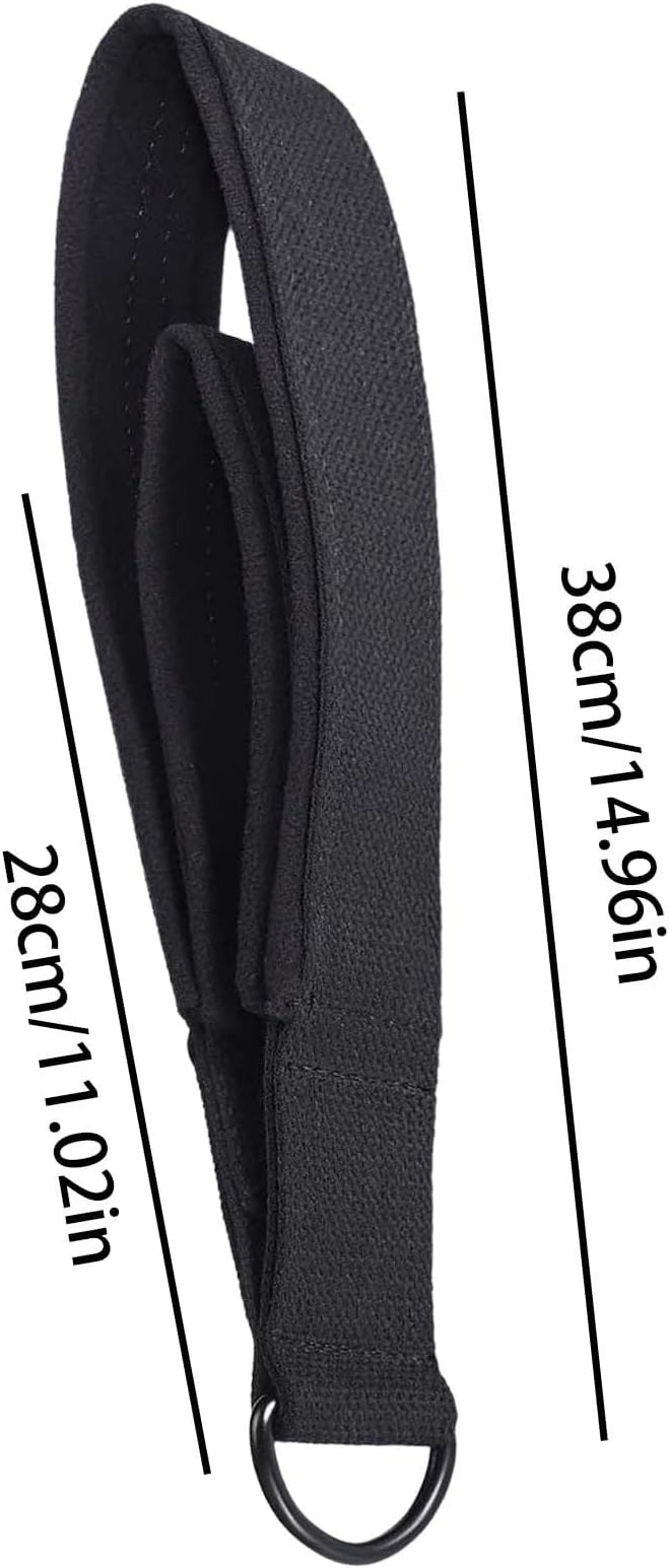 Pilates Double loopp Straps - Hands and Feet Reformer Bands, Non-Slip Exercise Equipment | Adjustable Double loopp Handle Strap, Comfortable Fitness Accessory for Yoga, Pilates, Home Gym Workout