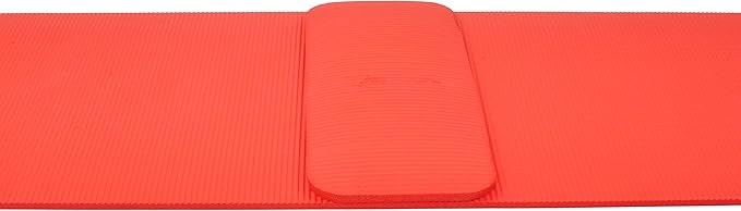 Fitvids All Purpose 1/2-Inch Extra Thick High Density Anti-Tear Exercise Yoga Mat and Knee Pad with Carrying Strap, Multiple Colors