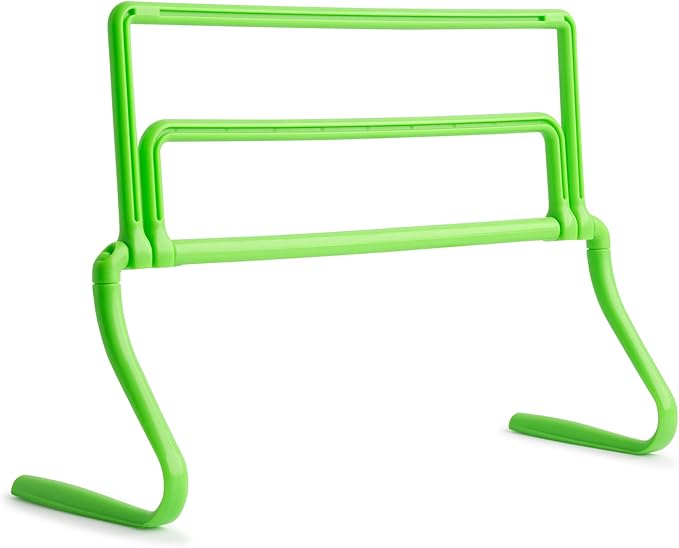 American Challenge Adjustable Multi – Height Agility Hurdles – Hurdles Training Equipment – Agility Training Equipment for Soccer, Speed & Fitness Drills
