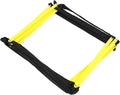 Agility Ladder for Football Speed Training Portable Foldable Rope Ladder for Sports Fitness for Agility and Footwork Drills