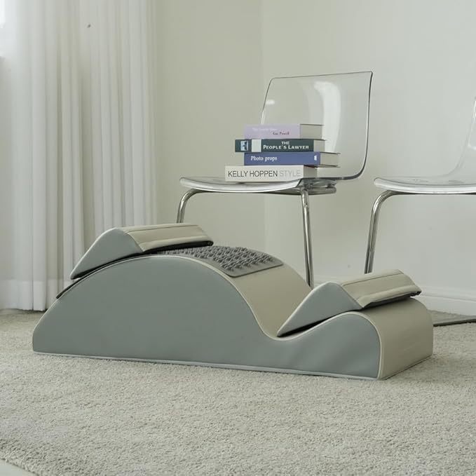Spine Corrector, Pilates Spine Supporter, Cervical Correction, Ergonomic Curved Bio-Foam Design, Non-Slip, Light Weight