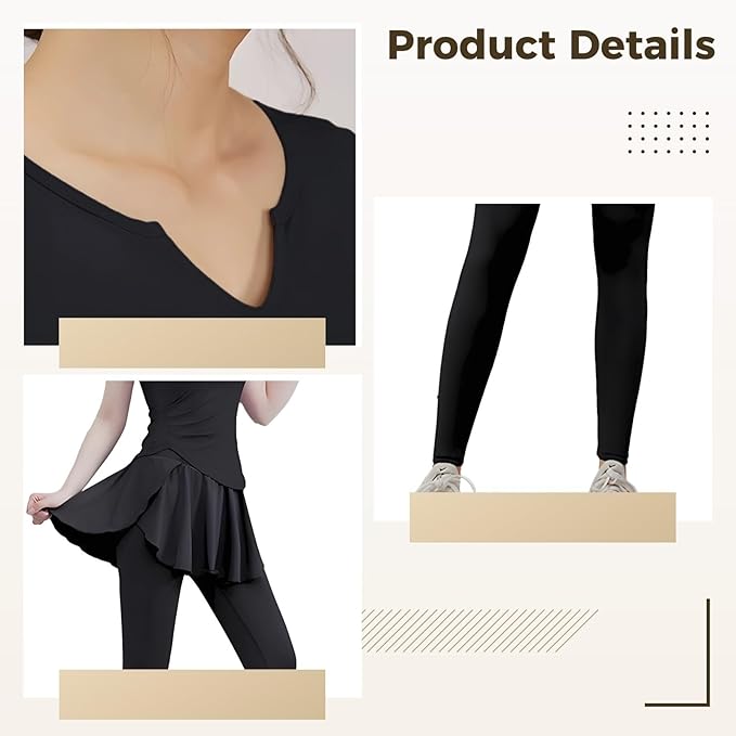 Yoga Set For Women Of Four Pieces, Pilates Outfit With Short Sleeves And Tank Sports Bra, Size Xxl For 135-150, Polyester And Spandex