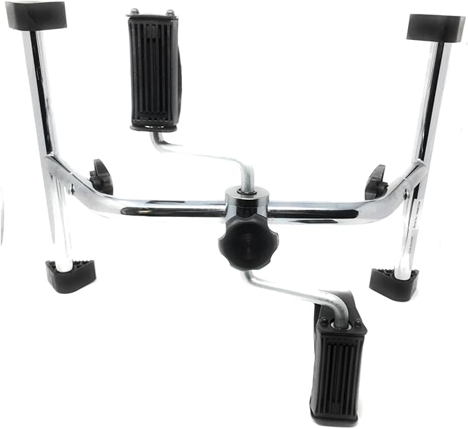 PCP Pedal Exerciser Senior Rehab Arm or Leg Conditioning, Chrome