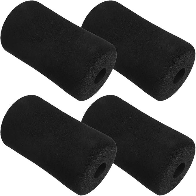 4pcs Foam Pad Cover Leg Extension Machine Foot Pads Gym Replacement Parts Exercise Accessory
