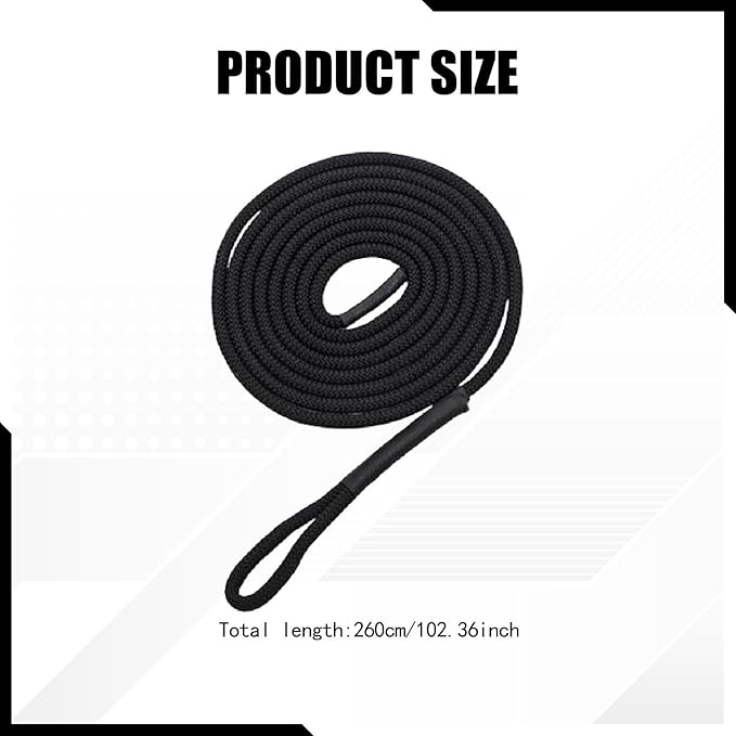 Pilates Reformer Pull Rope Component Band Attachment Professional 102.36''Length for Sitting Box Pilates Core Bed Accessories