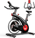 NAYSAYE Exercise Bike, Adjustable Stationary Bikes with Smartphone Mount, Professional Exercise Bike with Digital Pulse Display for Home and Office
