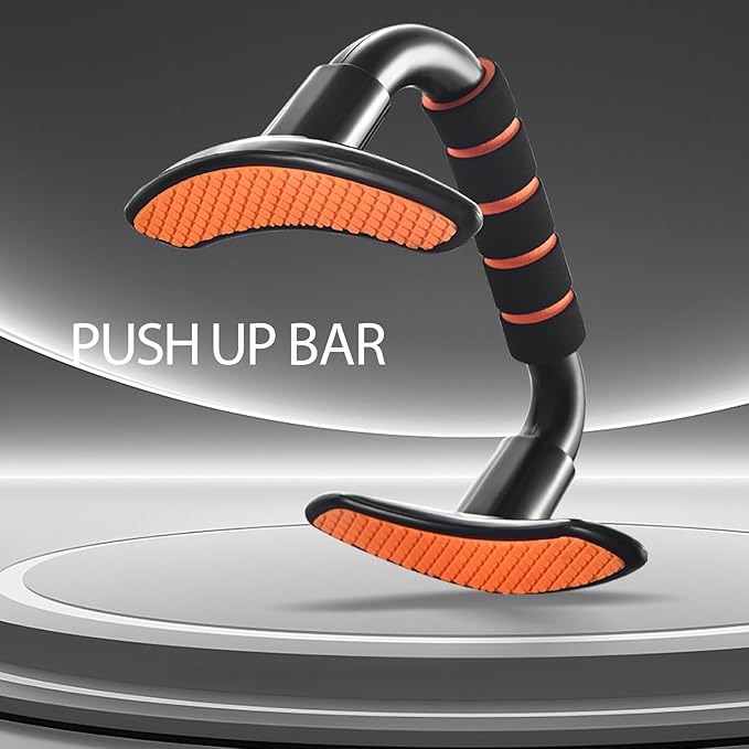 NKU Push Up Bars Strength Training，Push Up Handles for Floor Men and Women ，Push Up Bracket (1 Pair)