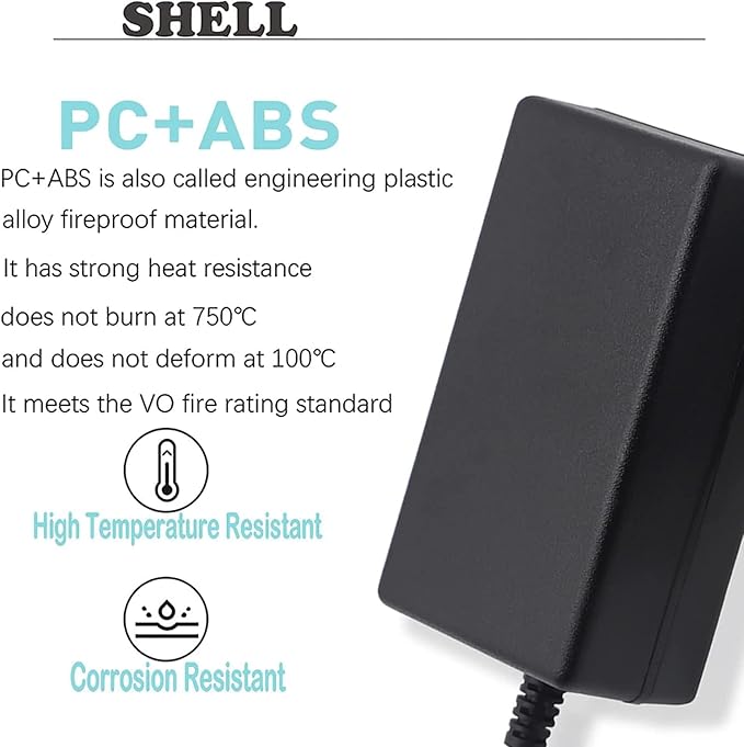AC DC Adapter Charger Power for Life Fitness X1 X3 X5 X8 GO Console Elliptical Machine Cross Trainer Power Supply Cord 6ft