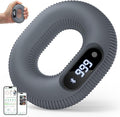 Smart Grip Strength Trainer with Bluetooth APP - Squeeze to Play Games & Scroll TikTok Hands-Free, Soft Silicone, Portable Hand Exercise for Strength, Stress Relief & Rehab