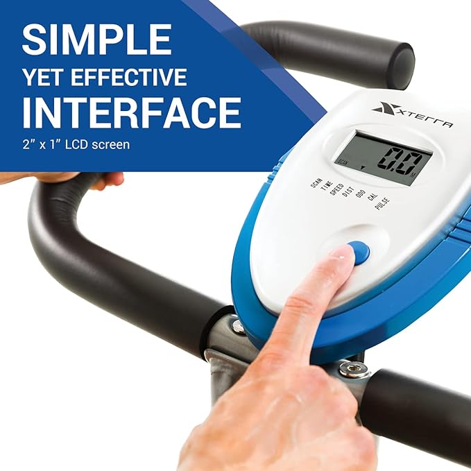 Folding Exercise Bike, 225 LB Weight Capacity