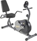 Marcy Magnetic Recumbent Bike with Adjustable Resistance and Transport Wheels NS-716R, 11.00 x 22.00 x 31.00"