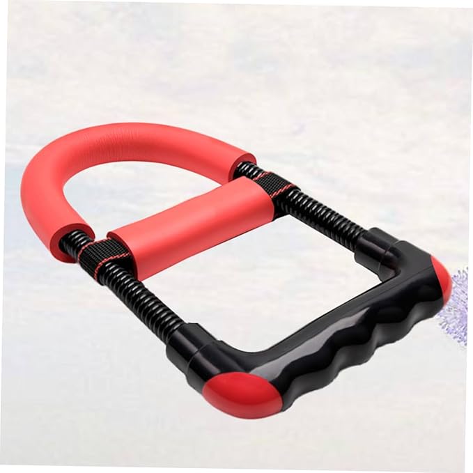 BESPORTBLE Hand Strength Training Device Grip Trainer Core Wrist Strengthener Hand Exerciser Grip Strengthener Aluminum Handles for Climbers Weightlifters and Athletes Red