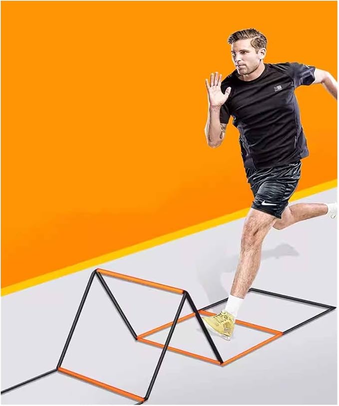 Lightweight Speed Training Hurdles, Obstacle Training Sports, Portable Track Hurdles，Comes with Storage Bag