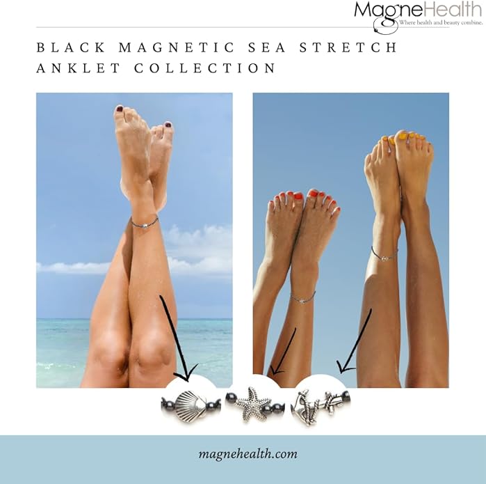 Multi-Color Magnetic Therapy Stretch Anklet