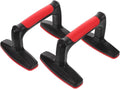 Luxshiny 2pcs Push up Brackets with Anti-slip Plastic Handles Gym Equipment for Home Fitness Strength Training Pushup Stands for Men Workout