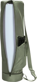 sportsnew Yoga Mat Bag, Full Zip Cargo Yoga Mat Carrier Bag with Drawstring Water Bottle Pocket and Bottom Wet Pocket, Exercise Yoga Mat Carrier Holder Multi-Functional Storage Bag Patent Pending