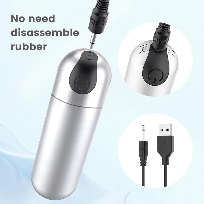 Handheld Electric Back Massager - Mini Waterproof&Rechargeable Handheld Deep Tissue Neck Sliver