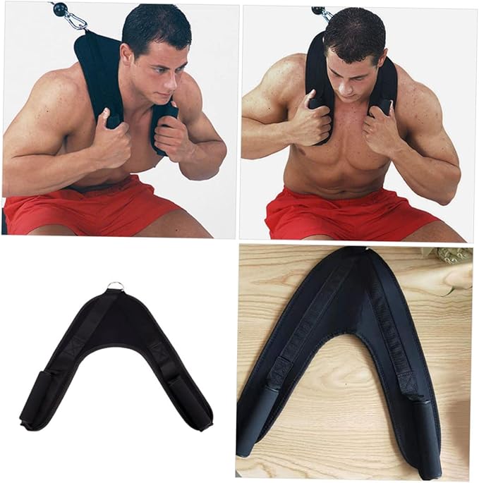 Convenient Shape Abdominal Exercise Strap Fitness Equipment Cable Machine Attachment for Core Strength Training Gym Ergonomic Handle for Comfortable Grip