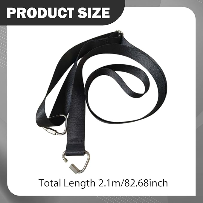 Pilates Equipment Strap Exercise Strap Core Bed Accessories Pilates Reformer Belt for Indoor Balance Coordination Stability