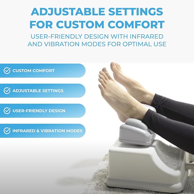Daiwa Felicity Chi Vitalizer Machine Original - Passive Aerobic Exerciser for Vitality Swing Shaking Exercise - Chi Machine Lymphatic Massager, Comfortable Padded Ankle Cradle for Full Body Relaxation