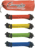 Champion Sports AGLCLR4 4M Sectioned Agility Ladder Set