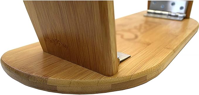Bamboo Folding Meditation Bench, Meditation Kneeling Stool Bench - Ideal for Vipassana and Transcendental Meditation