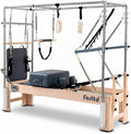 Pilates Reformer,Pilates Reformer Equipment with Reformer Accessories, Reformer Box, Padded Jump Board, Reformer Pilates Machine for Home Workouts