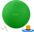 Fitvids Exercise Ball for Fitness, Yoga, Pilates with Quick Pump, Anti-Burst Slip Resistant Balance Ball