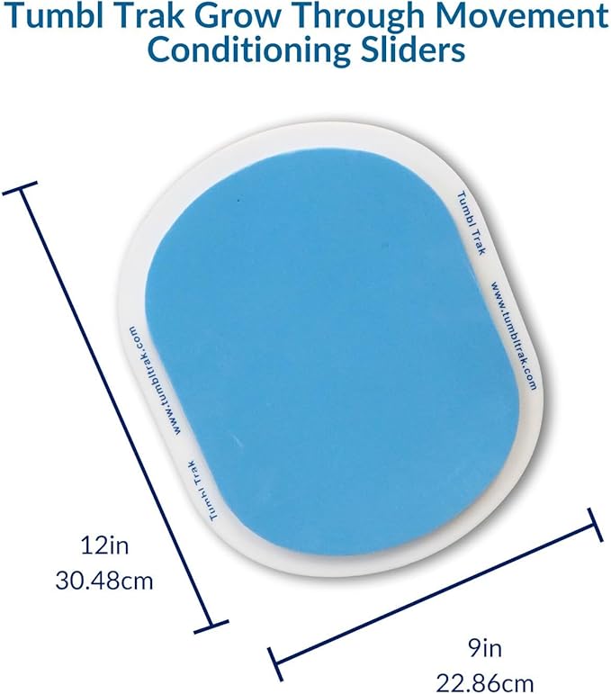 Therapeutic Exercise Sliders for Kids | Core Strength Gliding Discs for Physical & Occupational Therapy, Fun Home Exercise, Gross Motor Skills | Works on Carpet & Hardwood Floors