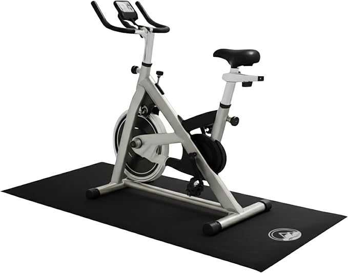 Treadmill & Exercise Equipment Mat – Non-Slip, Waterproof Pad for Bike, Walking Pad, Elliptical or Home Gym – Noise-Reducing Workout Floor Protector by Wakeman