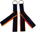 2x Pilates Straps, Fitness Straps Pilates Equipment Waist Back Leg Core Yoga Straps Reformer Straps for Home Exercise