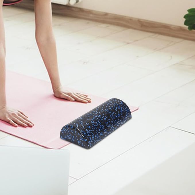 Yiju Premium Quality Half Foam Roller for Yoga and Exercise