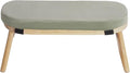 LYNICESHOP Meditation Bench,Foldable and Ergonomic Meditation Stool for Yoga and Prayer, Portable Kneeling Bench with Cushion,Comfortable Seiza and Cross-Legged Sitting (Coffee/Gray/Green) (Green)