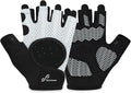 Sportneer Workout Gloves for Men & Women, Full Palm Protection Breathable Exercise Gloves w/Curved Open Back, Lightweight Fitness Gloves for Pull Up, Dumbbells, Cycling, Rowing