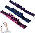 Fitness Resistance Band for Stretching and Yoga with Handles, Multifunction Elastic Exercise Bands, 8 Loops Elastic Exercise Bands Fitness Equipment for Full Body Stretching Shaping and Training