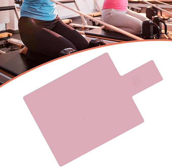 Pilates Reformer Mat,Mini Travel Yoga Mat, Accessory, Easy to Wash, Portable, Exercise Fitness Gym Pad Anti Slip for Women, 99.6x60x0.6cm Pink