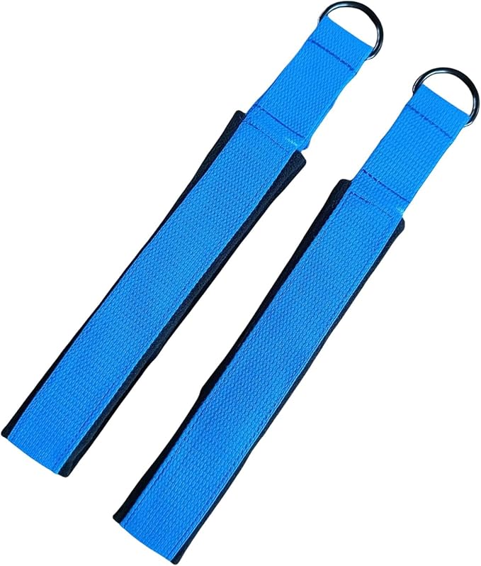 Double Loop Strap 1 Pair Pilates Yoga Double Loop Belt Fitness Equipment Strap for Gym Double Loop Yoga Pilates Strap