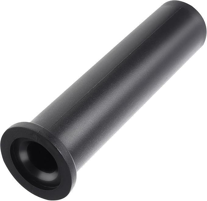 PartyKindom Barbell Sleeve Attachment Pp Plastic Flat Head Handle Grip 50mm X 200mm Anti-Slide Barbell Handlebar Cover for Strength Training Fitness Equipment